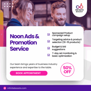 Noon advertising service to boost sales through targeted campaigns – InfiniteBoost